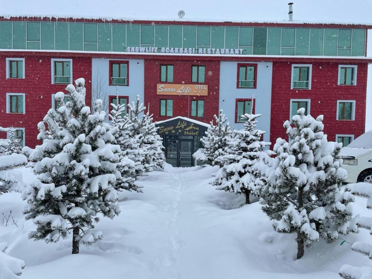 Snow Life Hotel Sarıkamış Exteriör bild